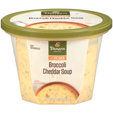 panera bread broccoli cheddar carbs.